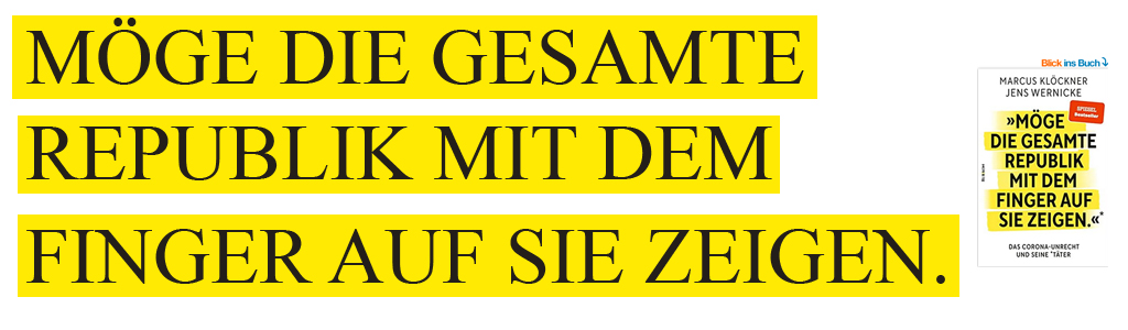 Möge die gesamte Republik mit dem Finger auf Sie zeigen.